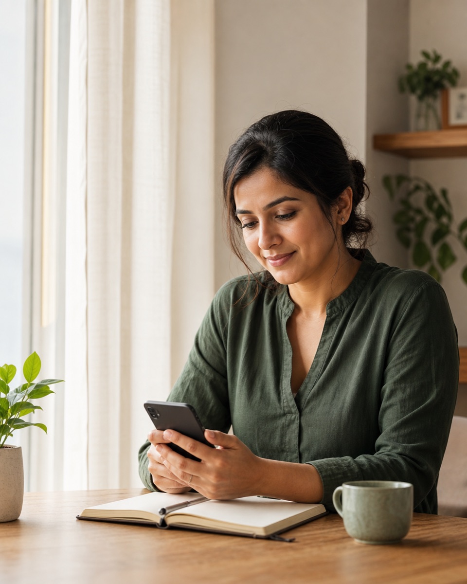Investor preparing for a personalized investment conversation